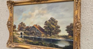 Pictura ulei pe pânză semăna K.forster