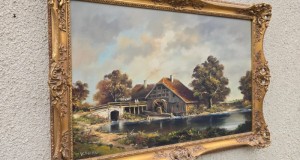 Pictura ulei pe pânză semăna K.forster
