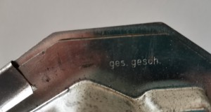 Formă veche tablă ciocolată Ges Gesch W. Germany