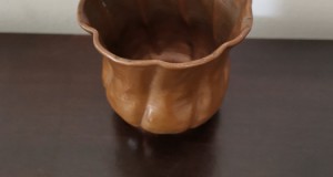 Sfesnic vas vintage handmade cupru W. Germany