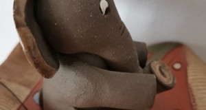 Figurina unicat handmade Studio ceramica teracotă