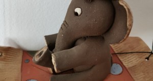 Figurina unicat handmade Studio ceramica teracotă