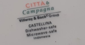 portelan Villeroy Bosch, Citta & Campagna