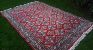 Covor oriental manual  lana 100%