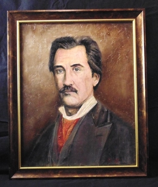 Operă de Artă Exclusivă: Unicul portret Muzeal al lui Mihai Eminescu. Tablou unic în România!