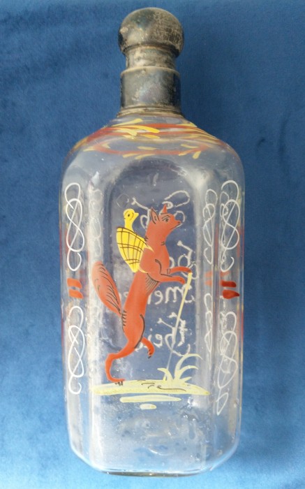 Butelie din sticlă sfârșit de secol XVIII