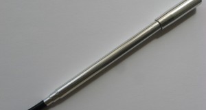 Tigaret telescopic, modern, confectionat integral din metal