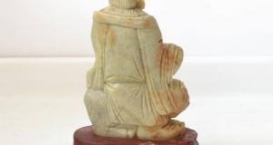 Statueta chinezeasca piatra 01654