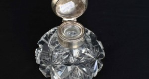 Calimara cristal si capac de argint 018595