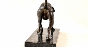 Sculptura Art Nouveau caine de vanatoare 019221