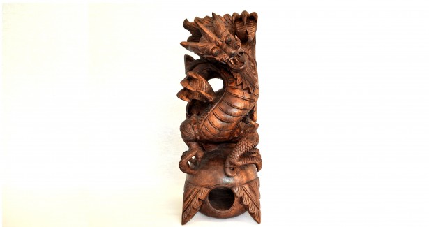 Dragon chinezesc din lemn de suar 018928