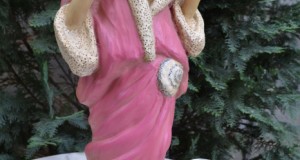 statueta dama  ArtDeco-semnata  45 cm