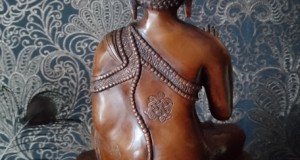 Sculptura de dimensiuni impresionante piesa colecție Buddha