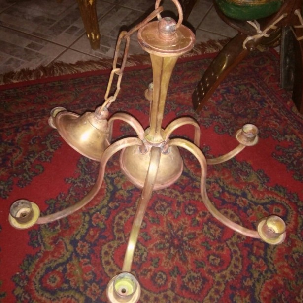 Antic candelabru  interbelic lampadar