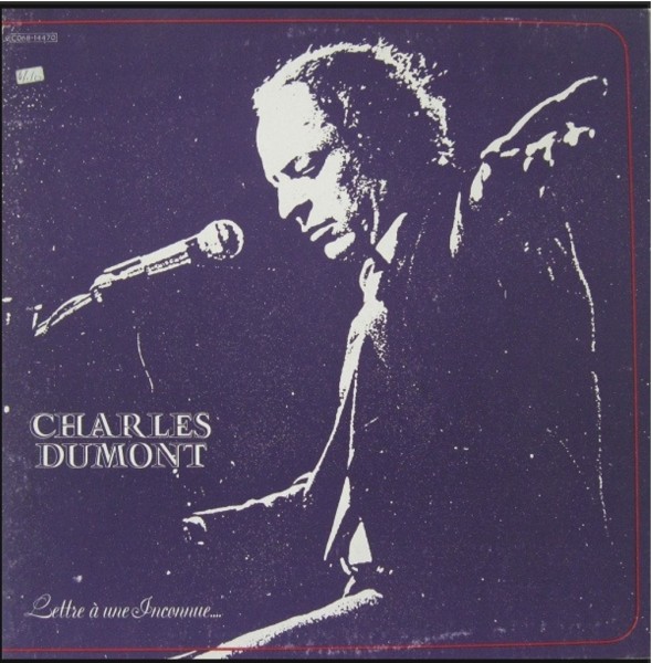 Charles Dumont, Lettre À Une Inconnue, Album, LP VINYL