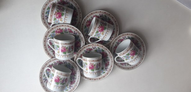 cesti cafea portelan China vintage anii 80 cesti cafea portelan China vintage anii 80