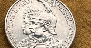 Moneda comemorativa argint 2 Marks 1901- William II Kingdom of Prussia