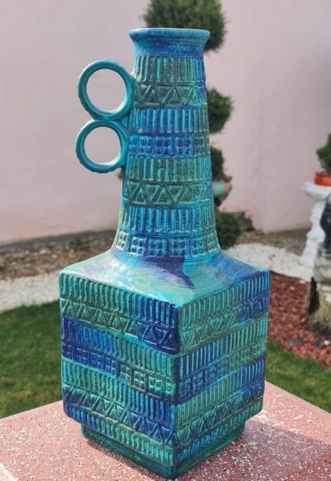 Vază Mid-Century ` Bay keramik `