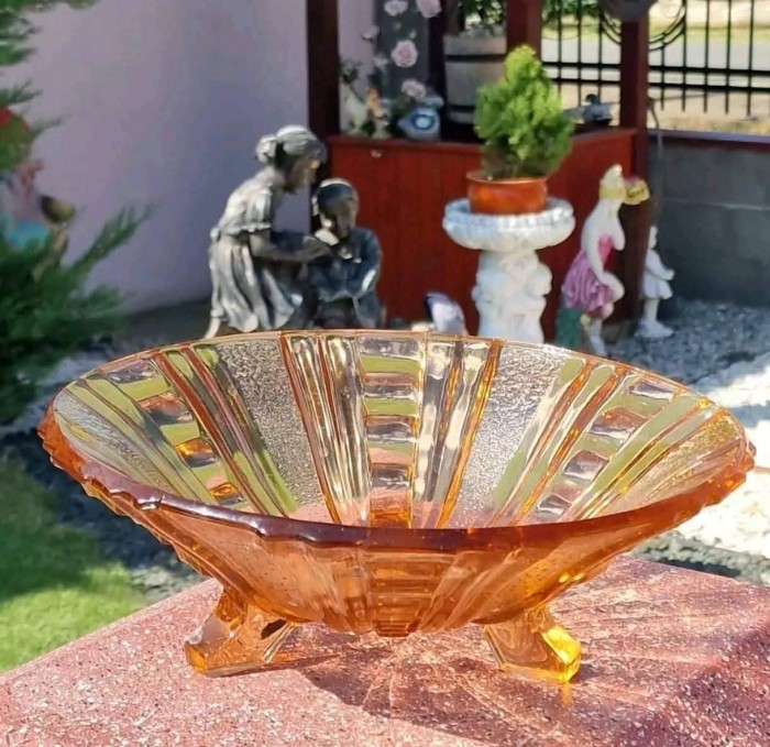 Fructiera vintage Art deco