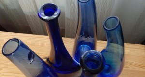 Vaze albastre artdeco