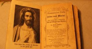 Carte veche bisericeasca in limba germana 1895