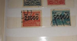 Clasor timbre vechi nr.54, polska, rasalkhaima