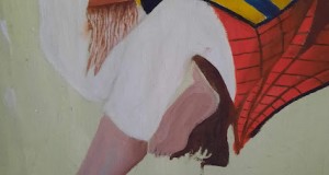 tablou Tiganca cu pipa, neterminat