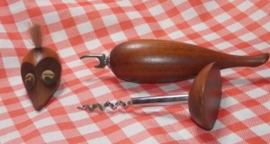 Tirbuson pasare sculptura in lemn MCM Arne Basse Danemarca yin yang