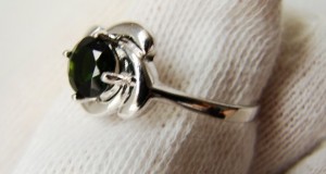 925 Inel Argint masura 19 Cu Peridot (26)