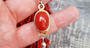 Colier vintage margele