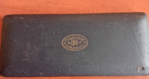 Trusa de desen RICHTER, model Precision VI.P. ,  originala,  fabricata in  Republica Democrata Germana in 1950