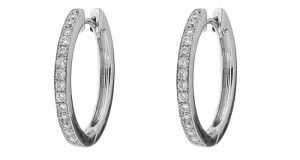 cercei aur 18k diamante certificat IMPECABILI