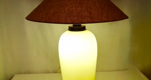 Veioza masa podea accent Art Deco, XL, sticlă Murano Vistosi, vintage