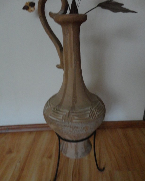 amfora din ceramica model grecesc 60 cm inaltime