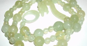 colier oriental  pietre naturale serpentin