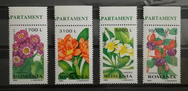 Romania 2000, serie flori