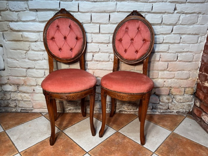 Pereche scaune stil rococo italian
