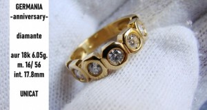 Inel aur 18k Jubilee aniversar Eternity diamante Diamant brilliante