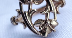 Inel Aur 14K 585 Rusia Rusesc Traditional Inele Aur Rusesti  Unicat