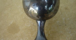 Cupa veche argintata