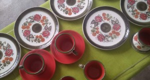 Ceramica Schrammberg Tirol` lot de 16 piese cafea si desert