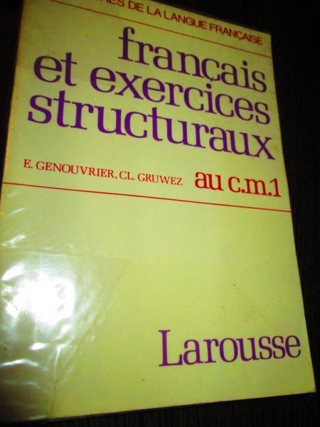 1973 Larousse- Francais et exercices