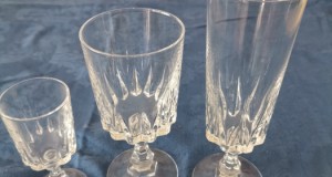 Set pahare cristal