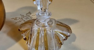 Vaza Murano și sticluța pt. parfum Bohemia, Olanda