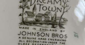 Superb serviciu pt aperitiv-Dream Town Johnson Bros-Anglia