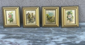 Elegant set 4 tablouri pictura email-Italia