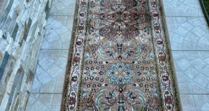 Spectaculos covor persan Tabriz-manual-lana-matase-decoruri complexe-Franta